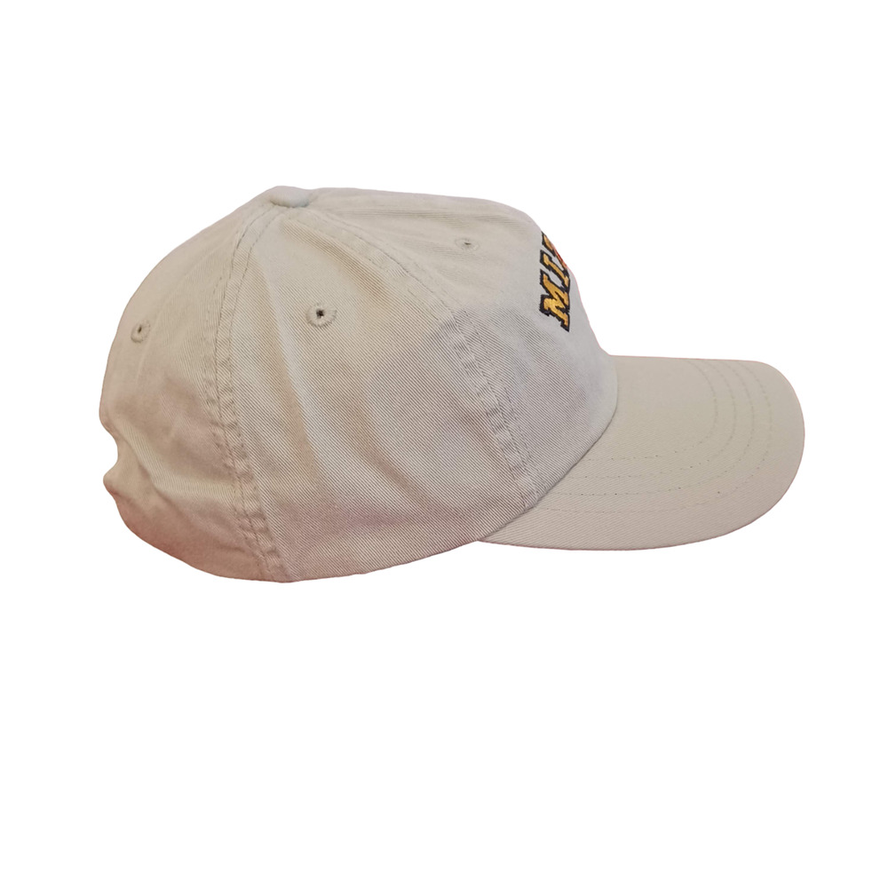 Russell Athletic Beige Missouri Tigers Metal Belt Buckle Baseball Cap Hat NWOT - Picture 4 of 4